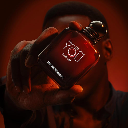 Armani Beauty - Stronger with You - Parfum - Cologne for Men - Woody & Ambery Fragrance - Rum, Bergamot, Lavendar, Cedarwood, and Vanilla Notes